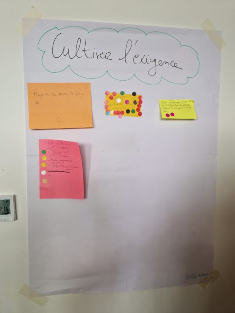 Cultiver l'exigence